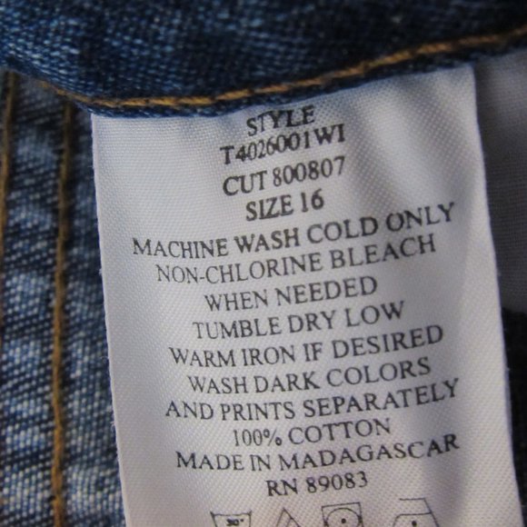 Faded Glory Bootcut Jeans Size 16 - Picture 7 of 7